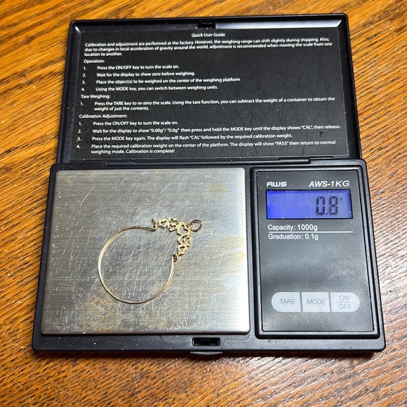 Vintage 14K Gold 1984 Hearts Charm Holder Pendant - Picture 16 of 16